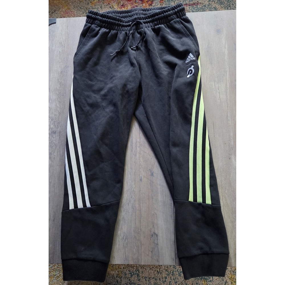 Adidas X Peloton Capable Of Greatness Black Joggers Sweatpants Men L